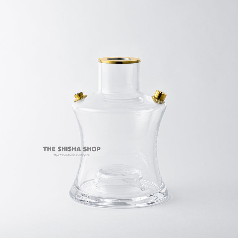 ODUMAN N2 CLEAR HOOKAH GOLD REPLACEMENT GLASS / オデュマン N2 